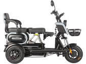 Электротрицикл Wanshida UN MOTO 60V 650Вт (черно-красный) - Фото 1